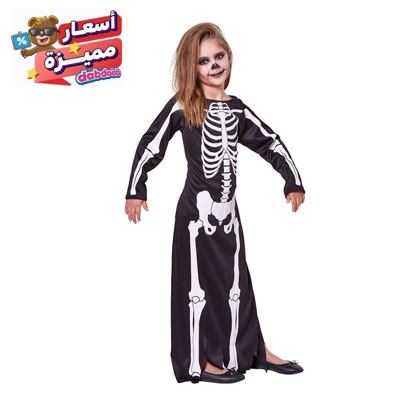 Mad Toys Skeleton Dress Kids Halloween Costume - Small