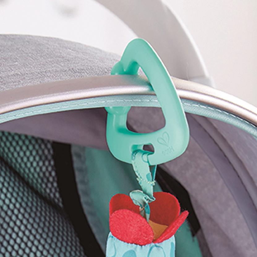 هيب - سلسلة اللعب تصميم النحلة لعربة المواليد