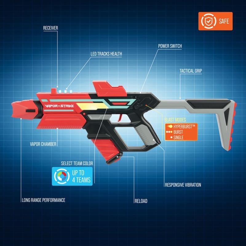 Vapor Strike LR5 Rifles Laser Tag Game - 2pack