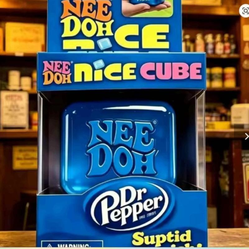 Needoh Nice Cube Squishy Stress Toy - Pepsi