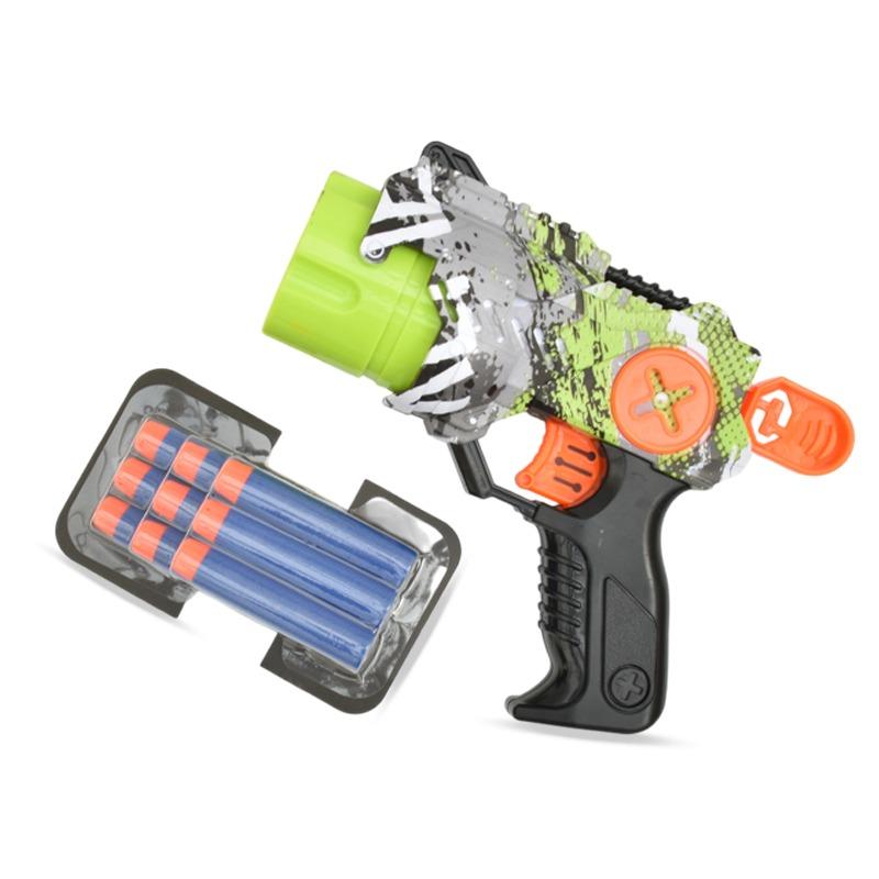 Air Blaster Foam Bullet Gun – Green & Black