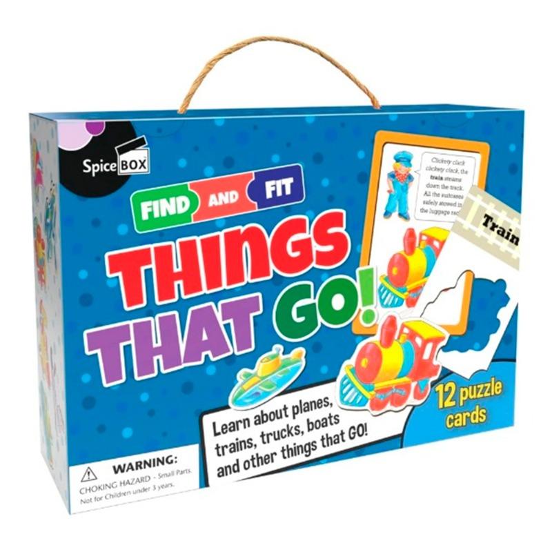 Spice Box Find And Fit Puzzle Things That Go