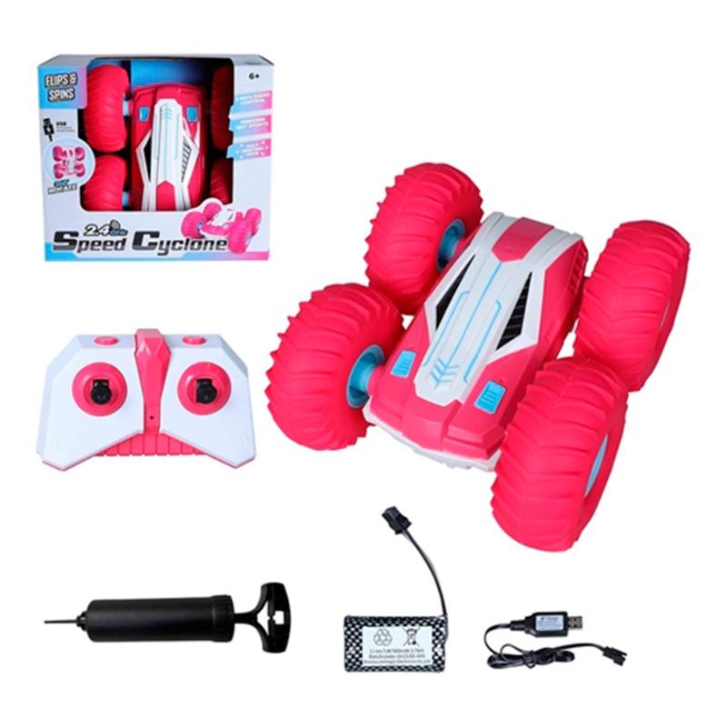 Sam Toys Double Sided Gyroscope Stunt Car - Pink