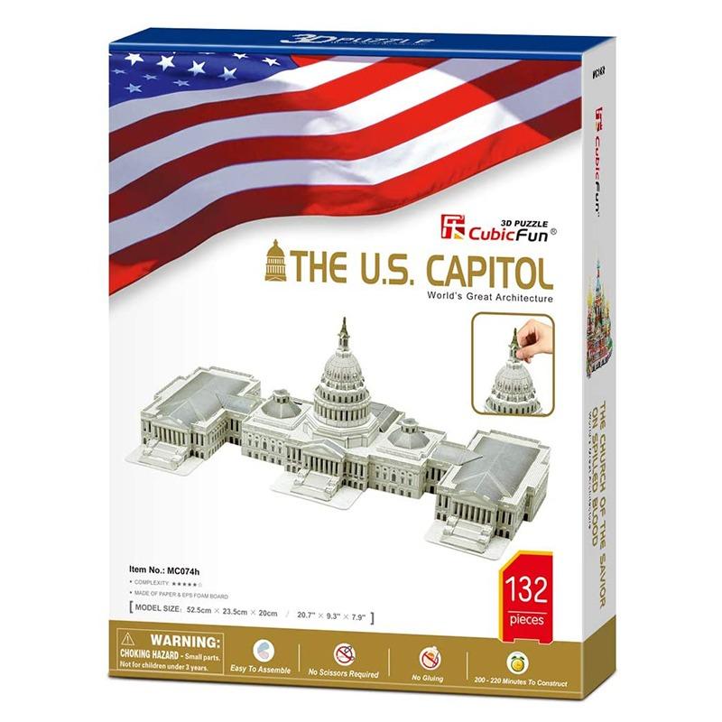 Cubic Fun 3D Puzzle The U.S. Capitol