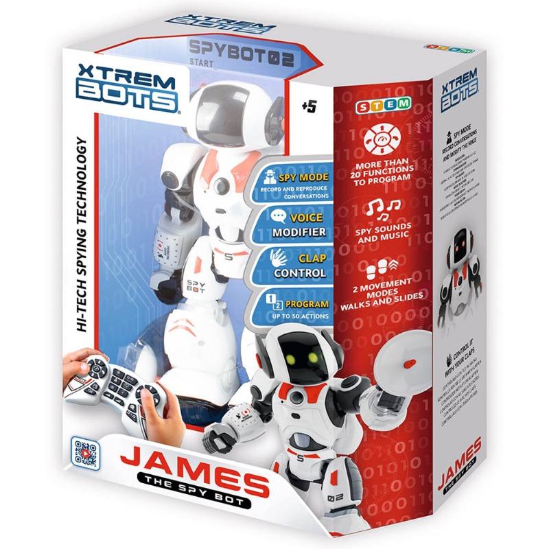 Xtrem Bots RC James The Spy Bot