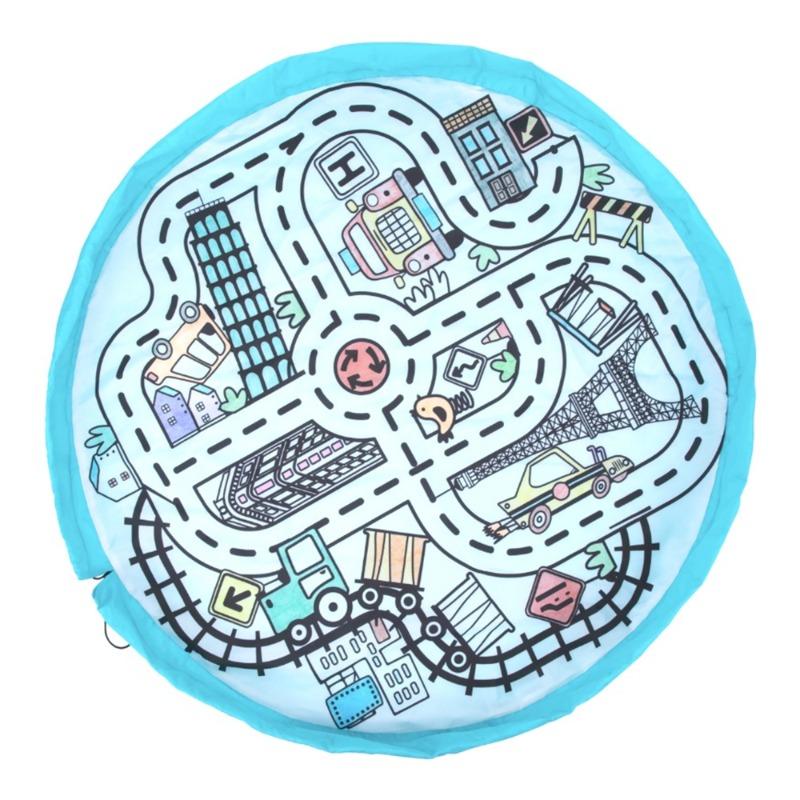 Tooky Toy 3 In 1 Play Mat - The Cities