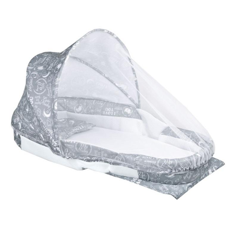 آي بيبي سرير أطفال محمول مع ناموسية