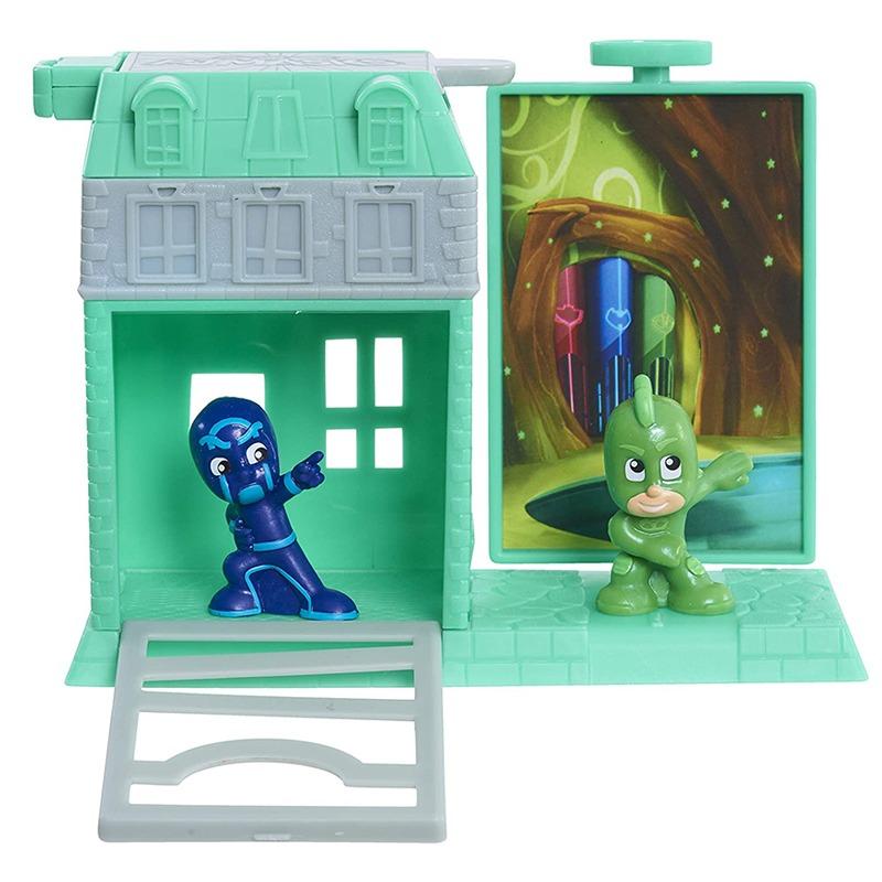 PJ Masks Night Time Micros Trap And Escape - Gekko & Night Ninja