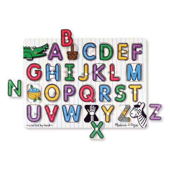 Melissa and Doug See-Inside Alphabet Peg