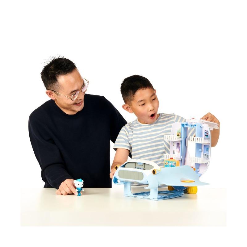 Octonauts Octoray Transforming Playset With Captain Barnacles