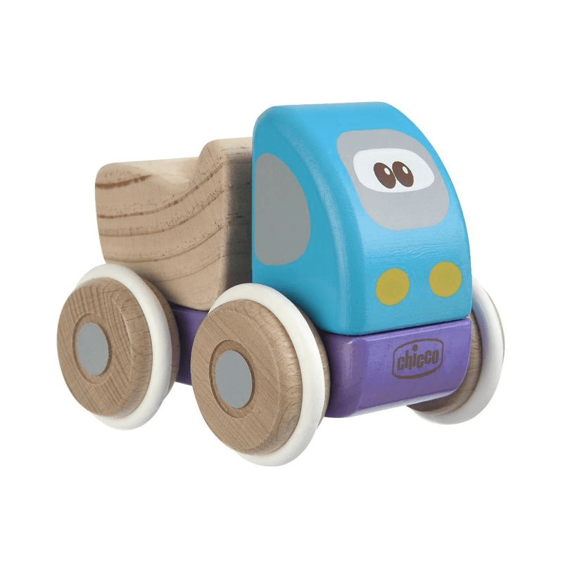 شيكو - لعبة شاحنة تفريغ خشبية