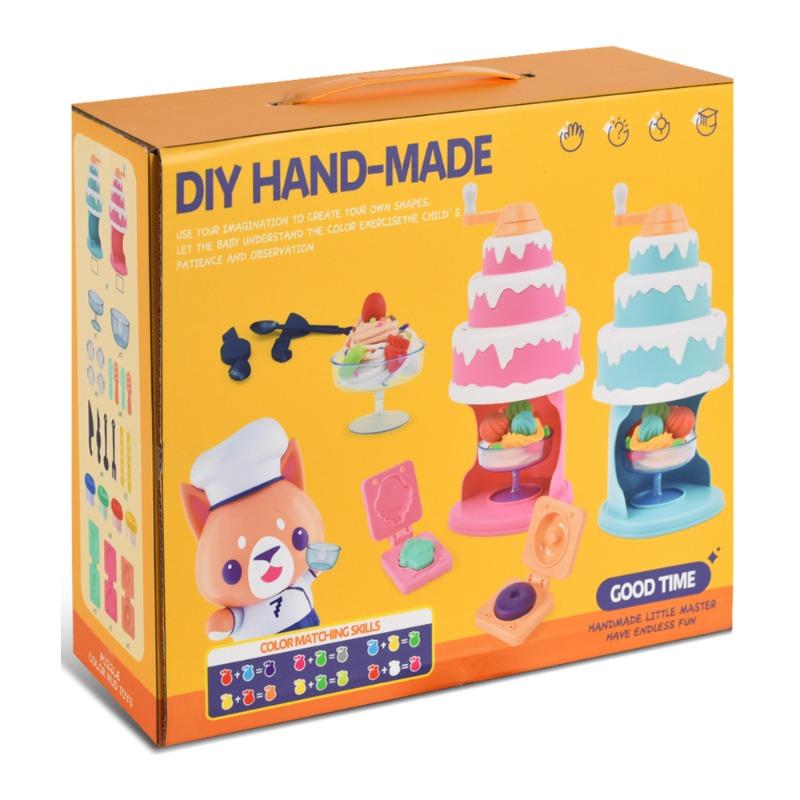 Colored Mud Ice Cream Machine - 24pcs