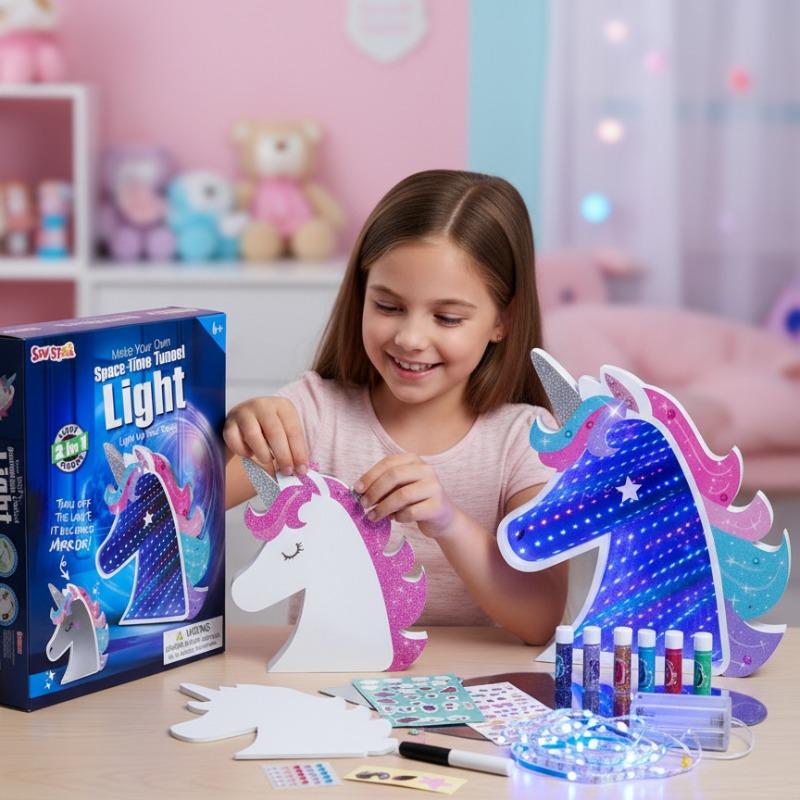 Space-Time Tunnel Light-Unicorn