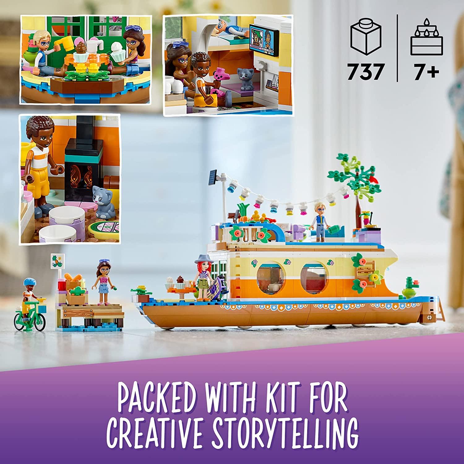 LEGO Friends Canal Houseboat Building Kit 41702