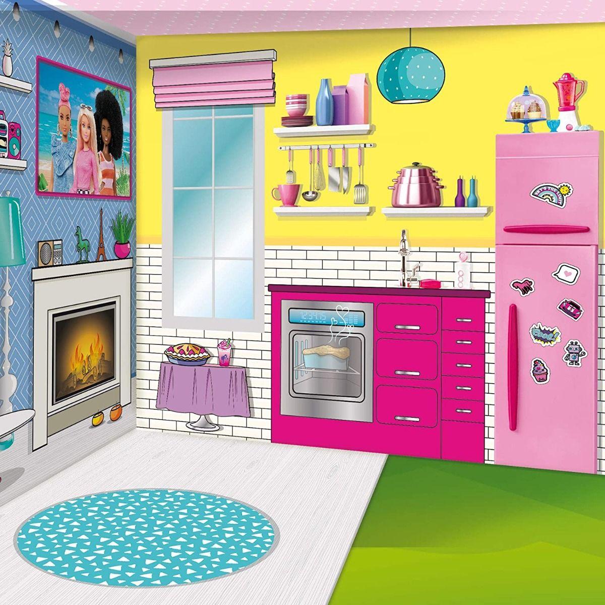 Lisciani Barbie Summer Villa With Dolls