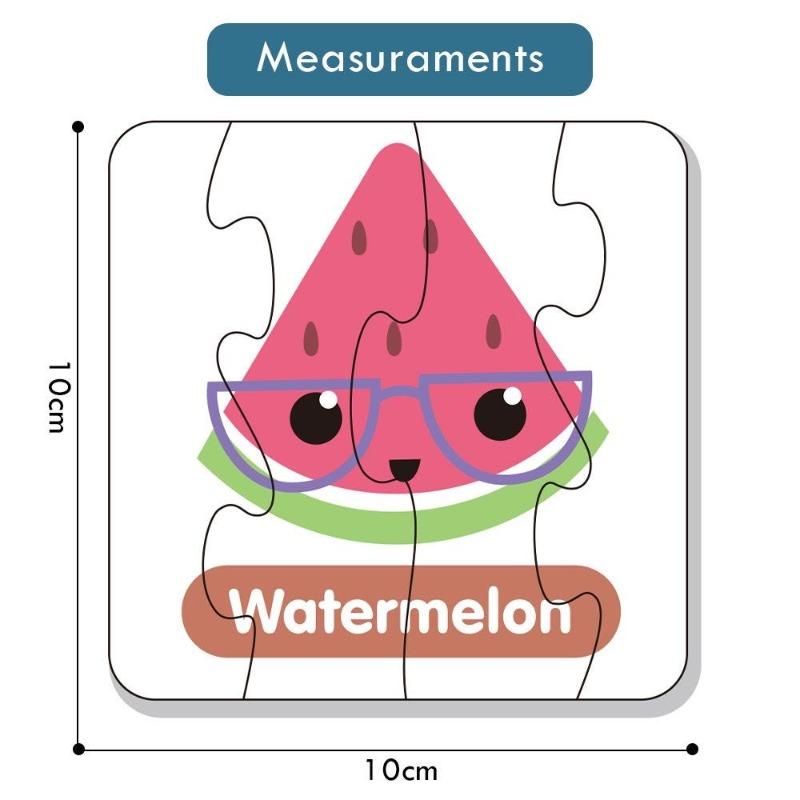 Little Story 20 in 1 Fruits Matching Educational Puzzle