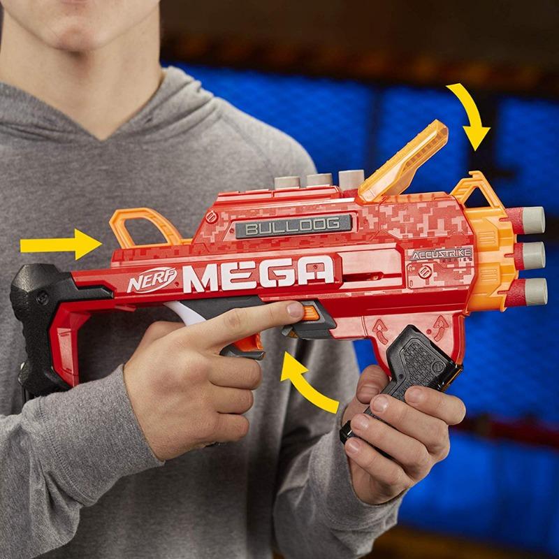 Buy 1 Get 1 Free Nerf Ultra One Motorized Blaster - 25 Ultra Darts + N-Strike Mega Bulldog Toy