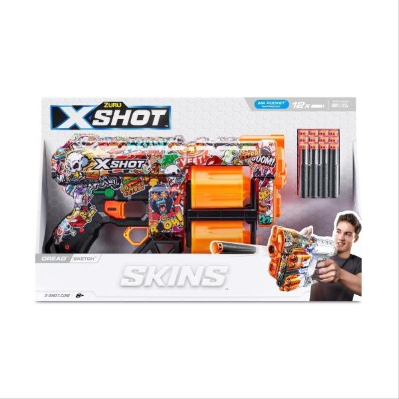 X-Shot Skins Dread Blasters - Sketch