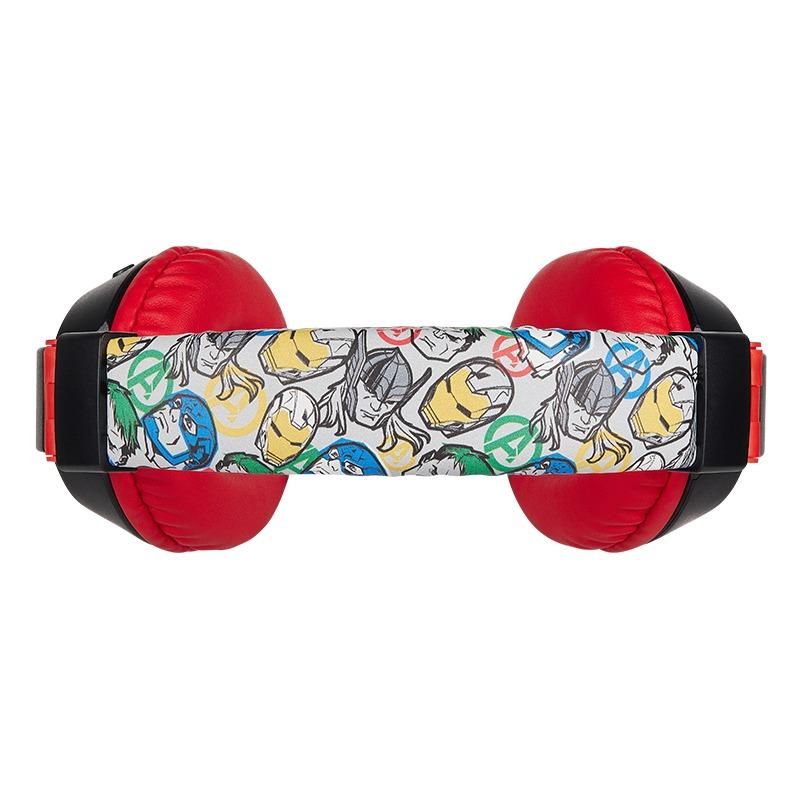 فولكانو - سماعات رأس بلوتوث مبطنة برسومات مارفل أفينجرز