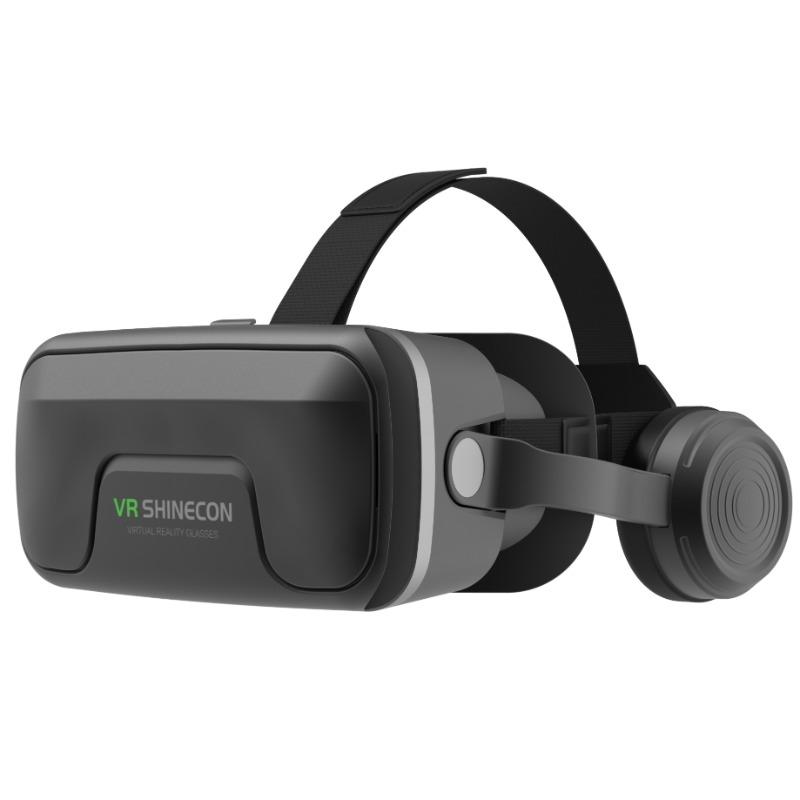 في آر شينكون - نظارة في ار ثلاثية الأبعاد مع سماعة رأس لون أسود
