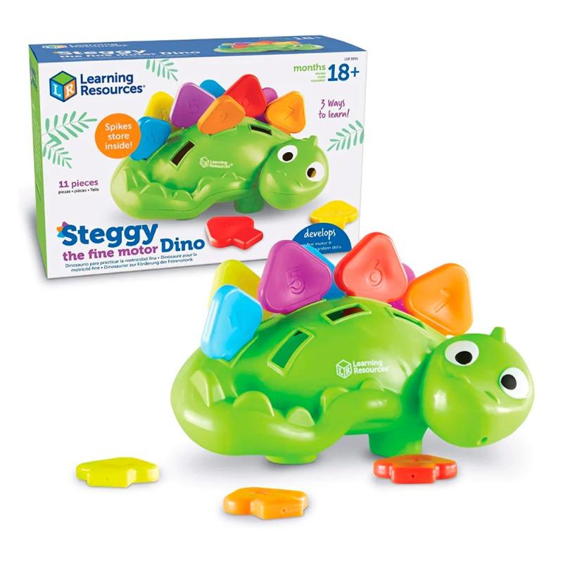 Learning Resources Steggy The Fine Motor Dino Toy