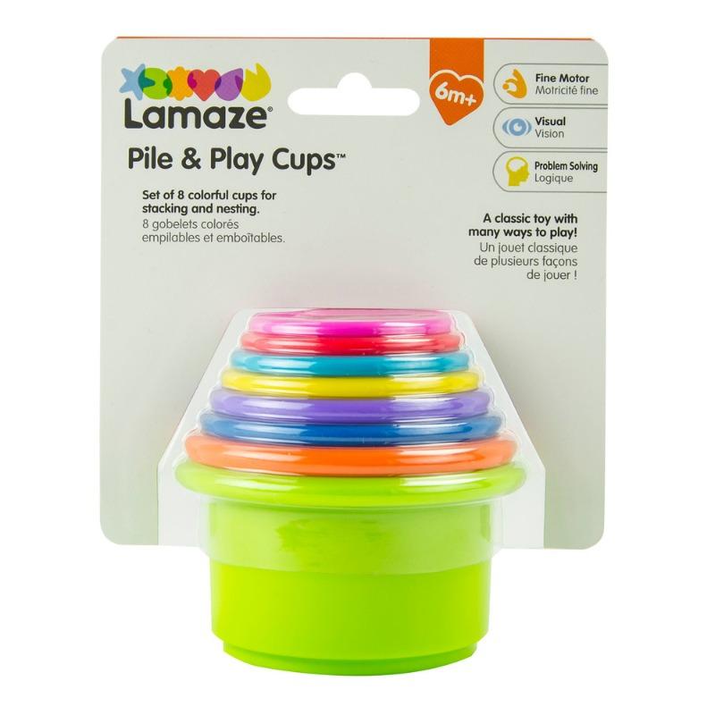 Lamaze - Pile and Play Stacking Cups Gift Set