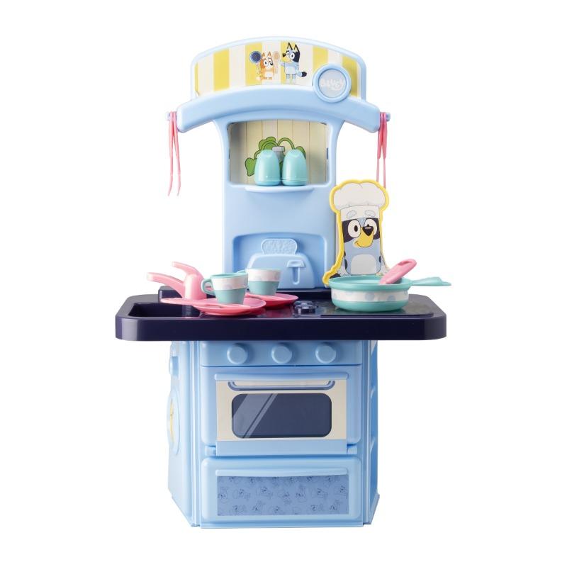 Bluey Small Kitchen Bluey with Toaster 17 Piece - Blue