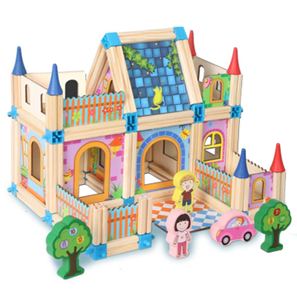 Beilaluna Master of Architecture Building Blocks Toy 128 Pcs