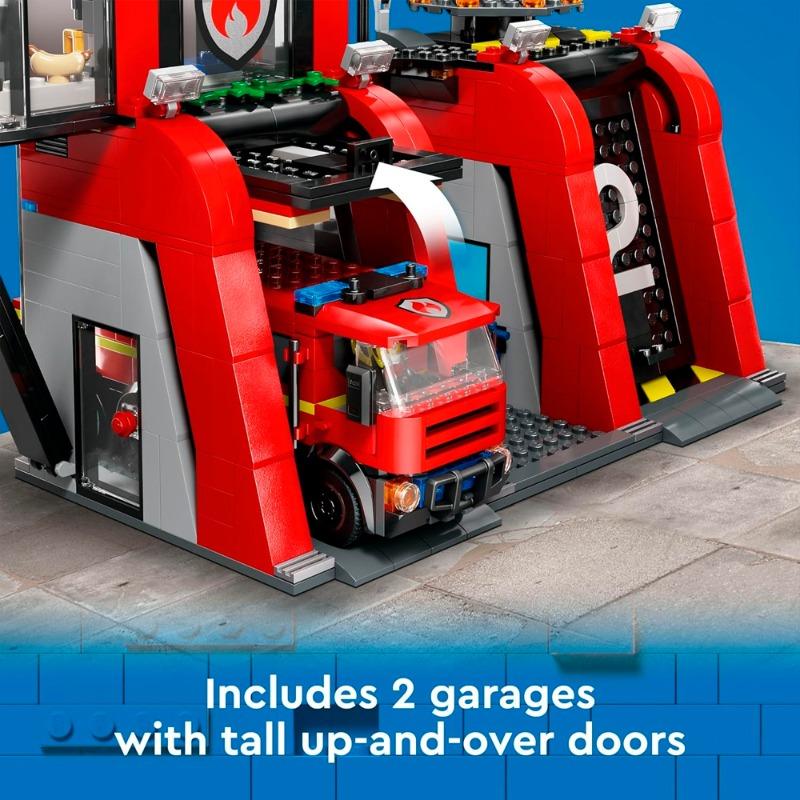 LEGO Fire Station With Fire Truck 60414