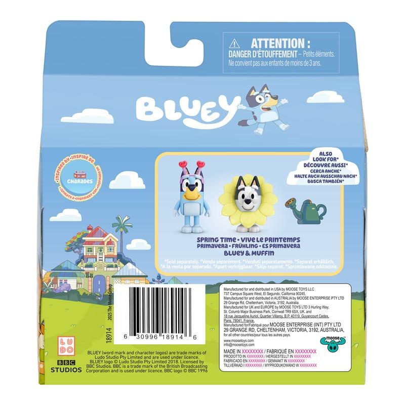 Bluey S13 Lets Play Chef Figure 2pk Ice Blocks Bingo & Socks