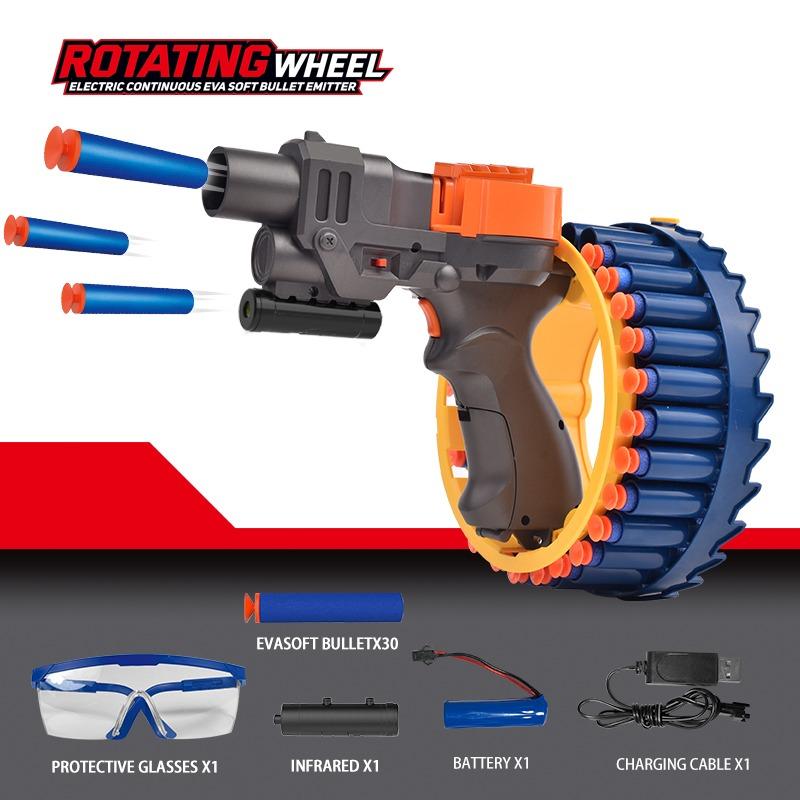 مسدس الرصاصات الطرية الكهربائي المستمر