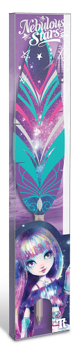 Nebulous Stars Feather Quill Pen Purple Space 3
