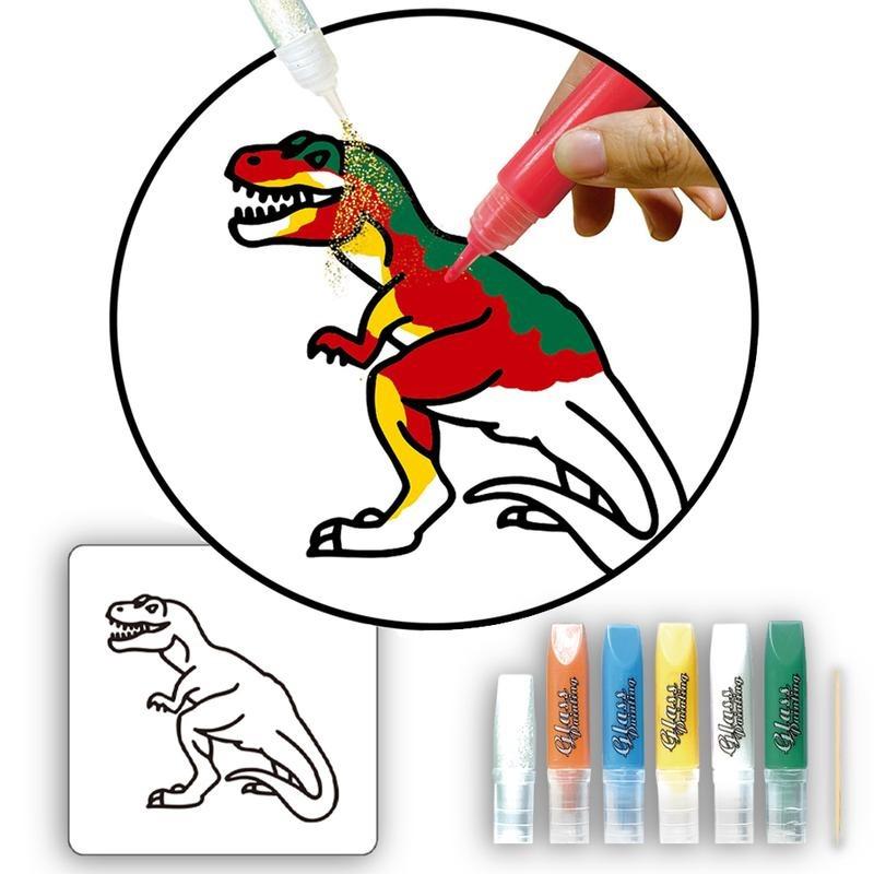 Little Story Kids Art & Craft 3D Painting Set - Dinosaur