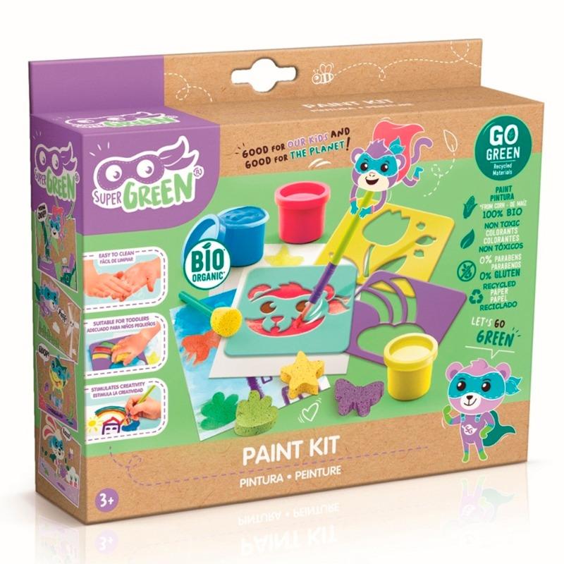 سوبر جرين - مجموعة الرسم بالاسفنج