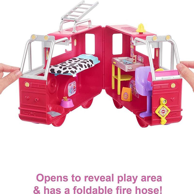 باربي - دمية شيلسي مع شاحنة اطفاء