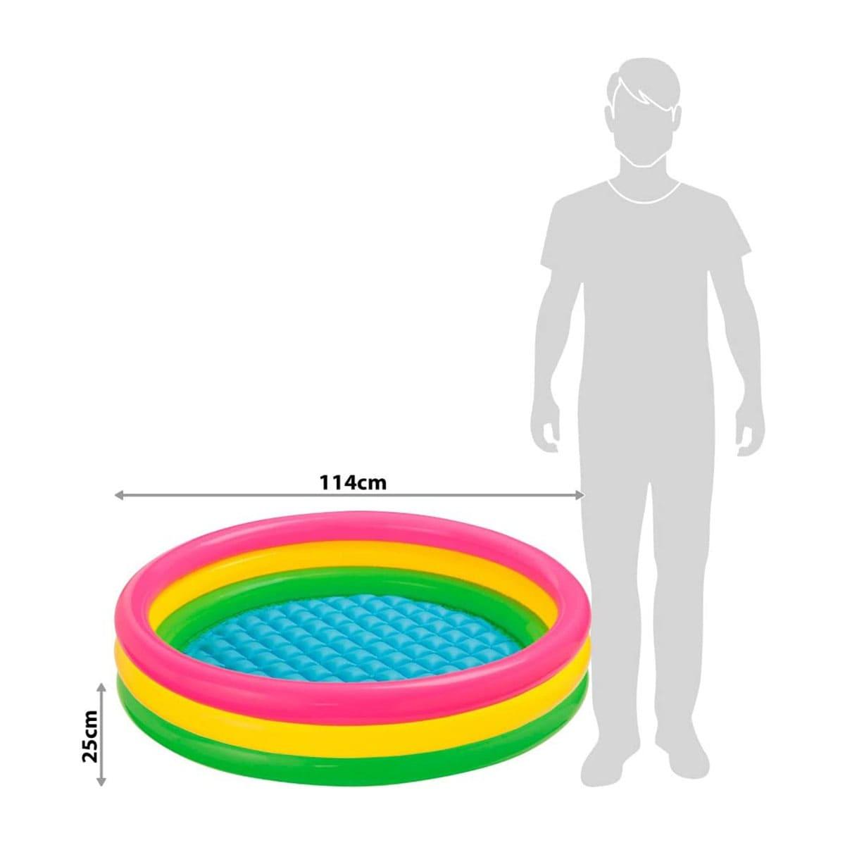 إنتكس - مسبح الحلقات الثلاثة القابل للنفخ