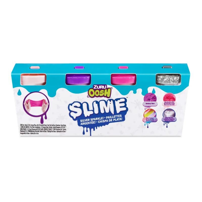 Oosh Small Slime 4 Pcs - Assorted