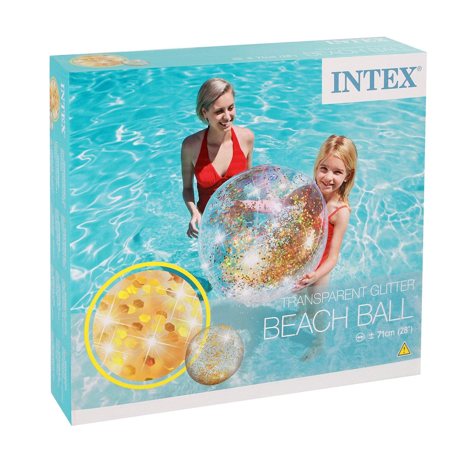 Intex Transparent Glitter Beach Balls