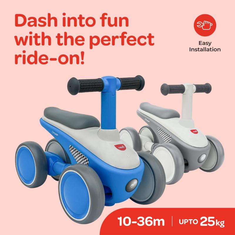 Moon Dasher Kids Balance Bike - Blue