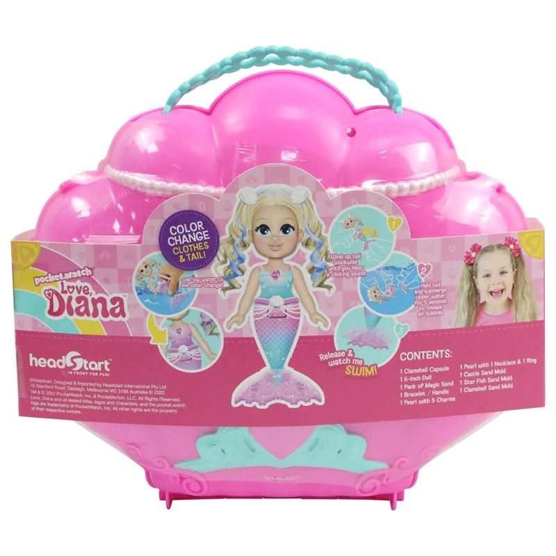Love Diana Mermaid Surprise Playset - 6 Inch