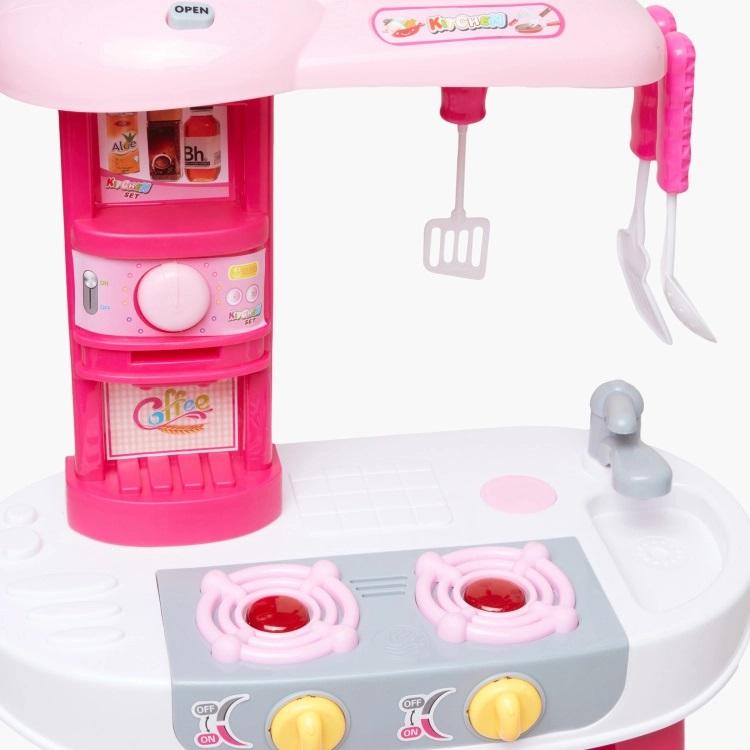 مجموعة لعب مطبخ الأطفال الصغير