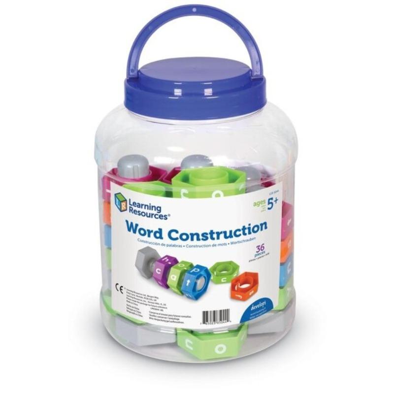 Learning Resources - Word Construction Set - Nuts & Bolts Learning Kit