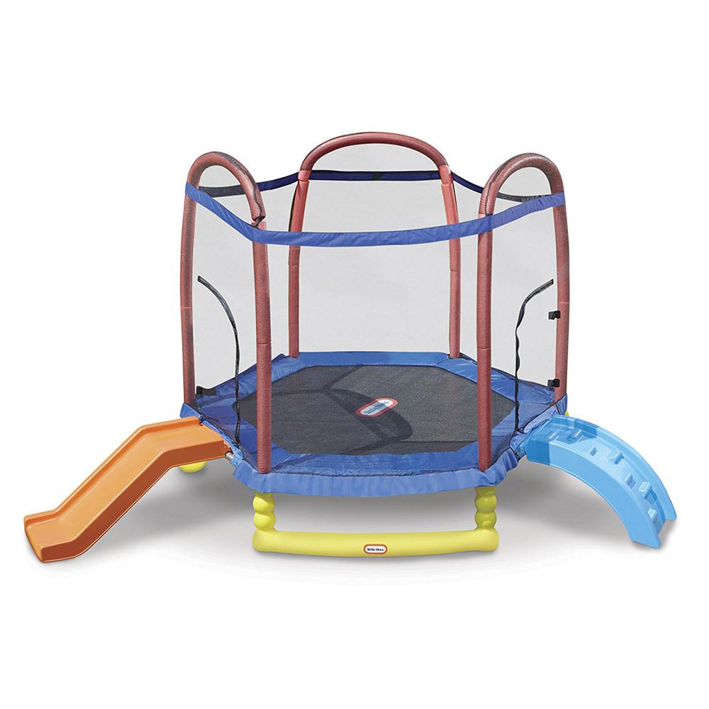 Little Tikes 7 Climb N Slide Trampoline