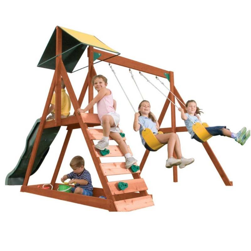KidKraft Sunview Wooden Swing Playset