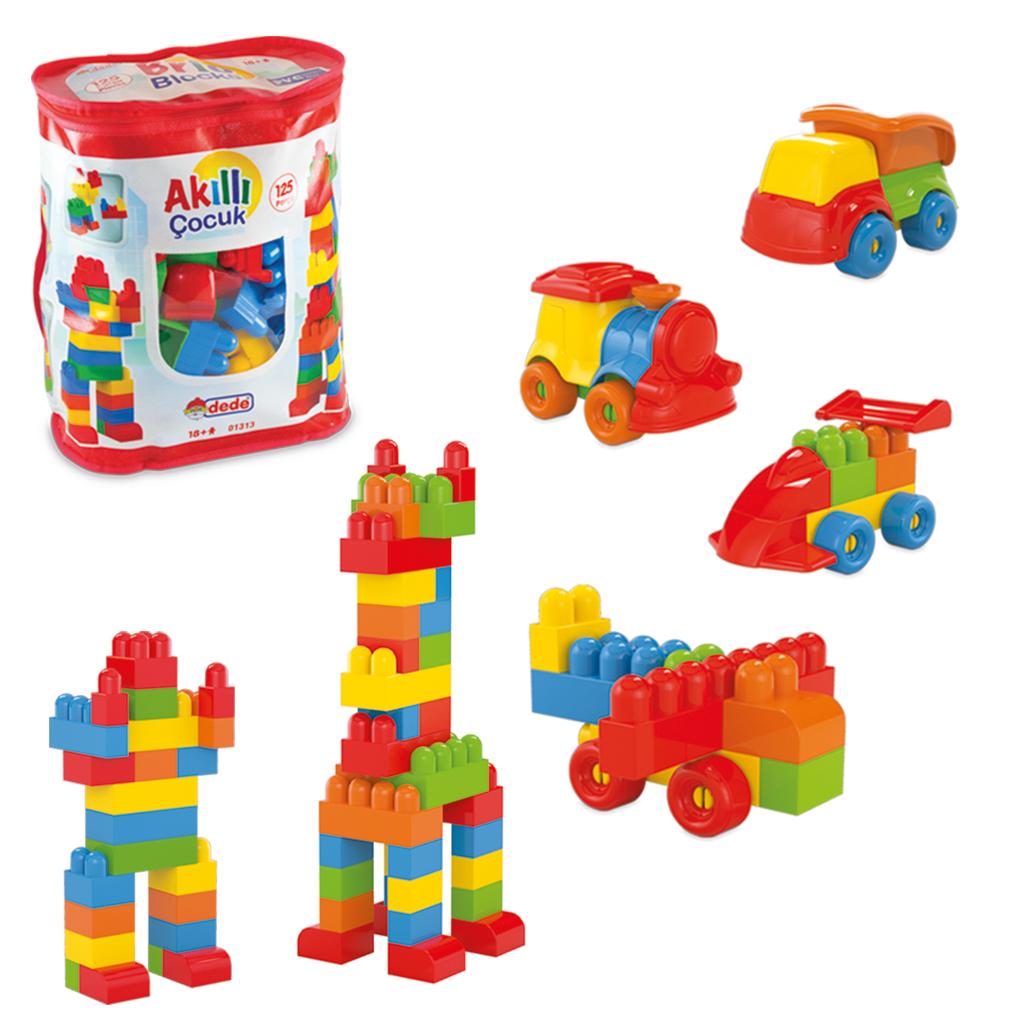 Dede Brio Blocks Playset 125 Pcs