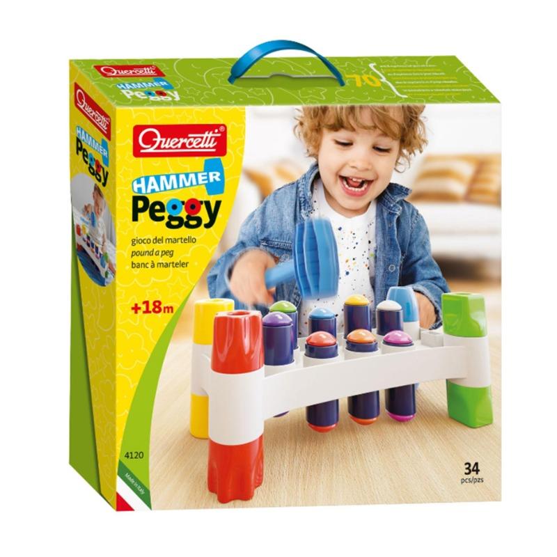 كويرسيتي - مجموعة لعب مطرقة بنك هامر 34 قطعة