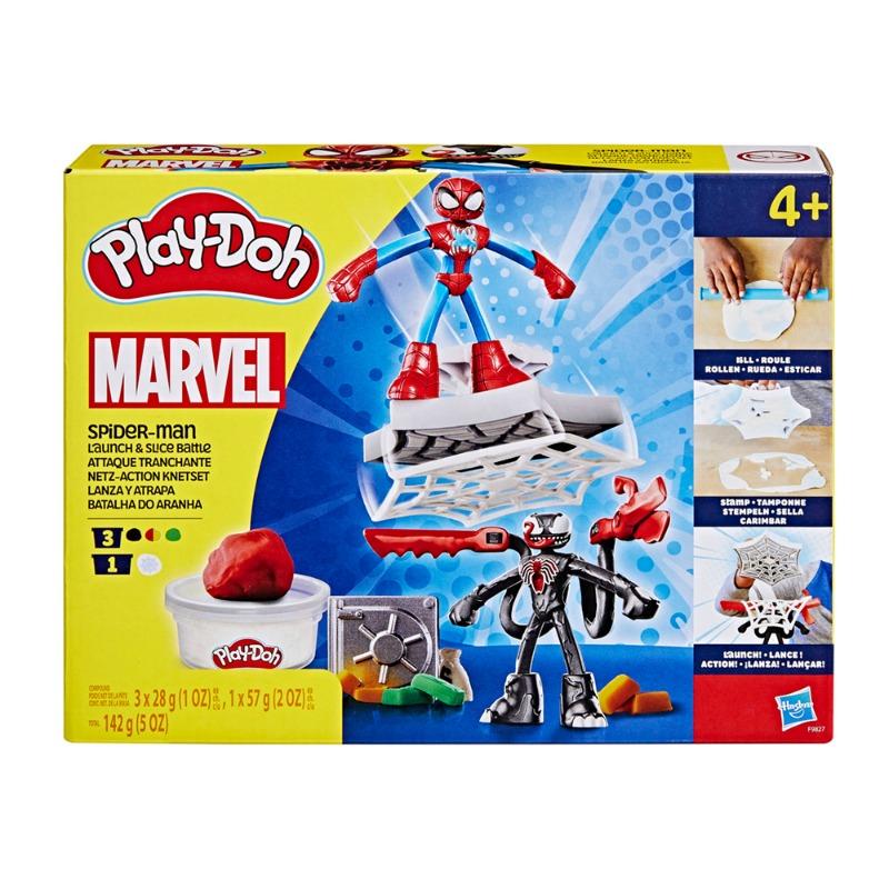 بلاي دوه - مجموعة صلصال مارفل سبايدر مان مع شخصيتين