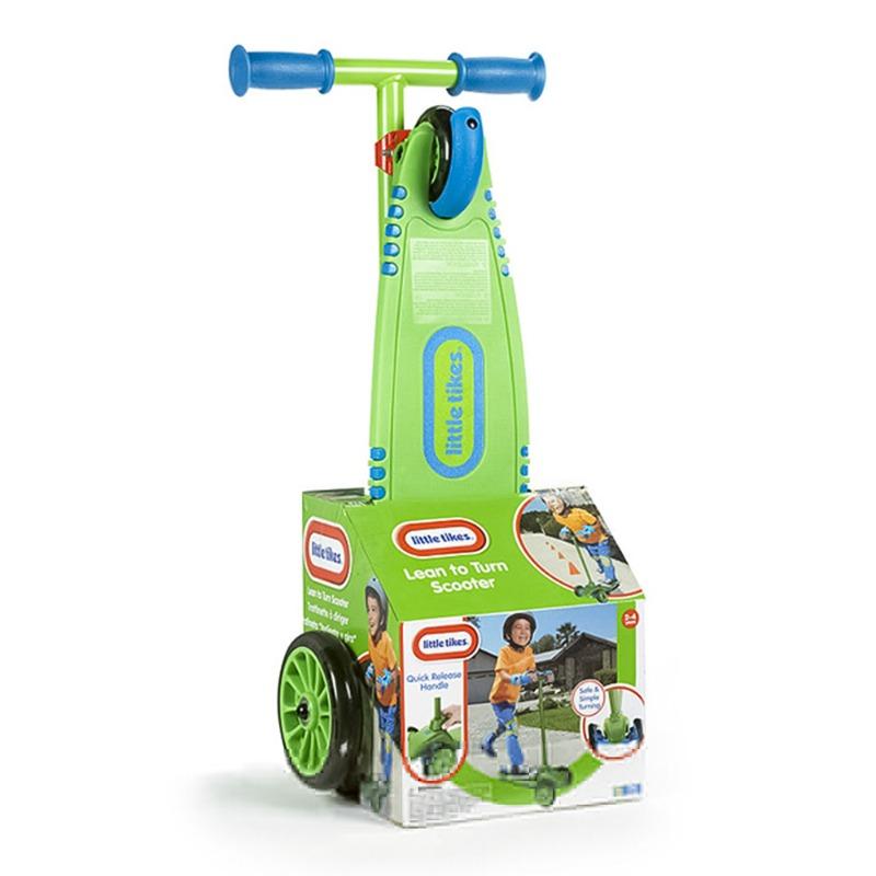 Little Tikes Lean To Turn Scooter Green And Blue
