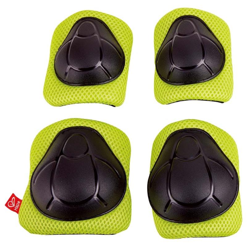 Hape Adventurer Knee And Elbow Pads 4 Pcs - Green