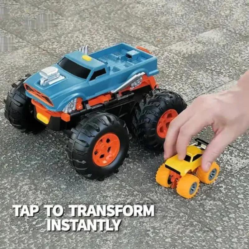Dual Action 2-in-1 RC Off-Road Launcher Car